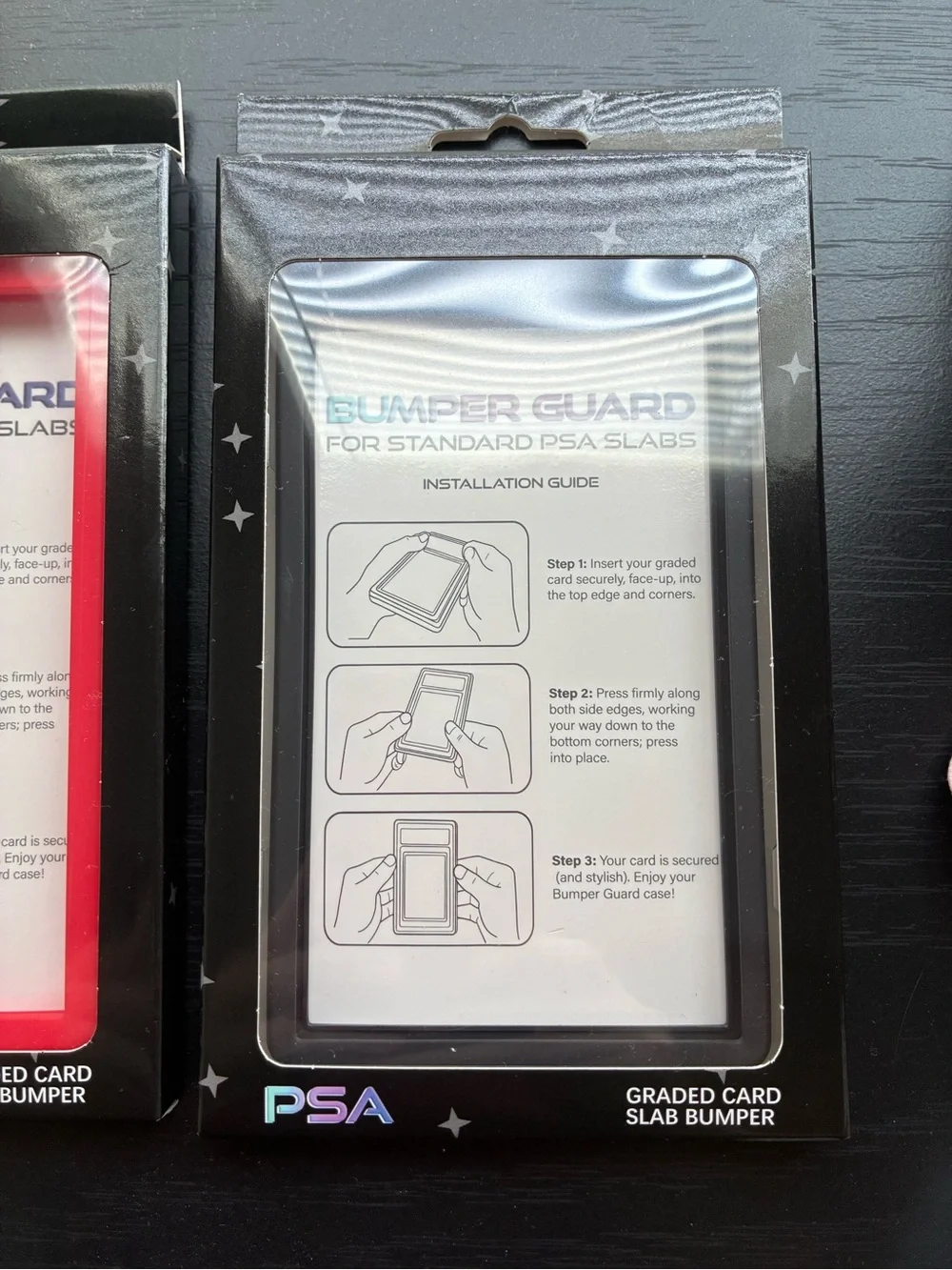 Bumper Guard Graded Card Slab Bumper - Red